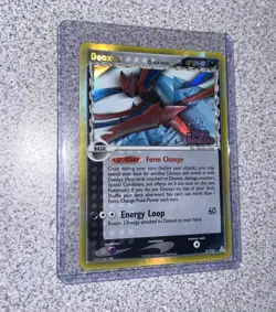 Deoxys 3/110 - EX Holon Phantoms Stamped Reverse Holo Rare Pokemon Card - Image 1