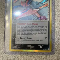 Deoxys 3/110 - EX Holon Phantoms Stamped Reverse Holo Rare Pokemon Card - Image 5
