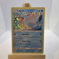 Pokemon Lapras Promo Holo 005/012 McDonald's 2019 Basic 120HP TCG Card - Image 1