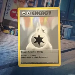 Pokemon TCG Double Colorless Energy Base Set Regular Card 096/102 LP - Image 1