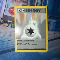 Pokemon TCG Double Colorless Energy Base Set Regular Card 096/102 LP - Image 2