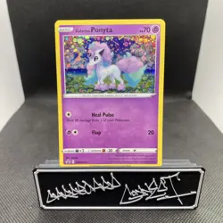 Galarian Ponyta SWSH013 SWSH: Sword & Shield Promo Cards Holo NM - Image 1