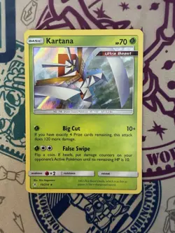 Kartana 19/214 Unbroken Bonds Holo Rare Pokemon Card - Image 3
