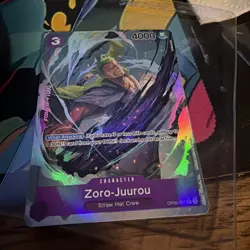 One Piece Card Game Zoro-Juurou OP05-067 Alt Art - Awakening of the New Era - Image 1