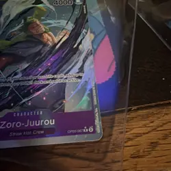 One Piece Card Game Zoro-Juurou OP05-067 Alt Art - Awakening of the New Era - Image 3