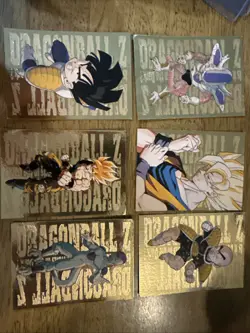 Dragon Ball Z 1999 Card Funimation Card Lot 6 Cards Goku Gohan - Image 1