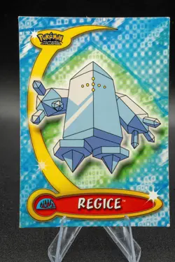 Regice #55 Pokemon Advanced Challenge Topps Card Non-Foil 2004 Lightly Played LP - Image 1