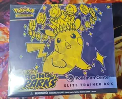 Pokemon TCG: Surging Sparks Pokemon Center ETB - Elite Trainer Box New & Sealed - Image 1