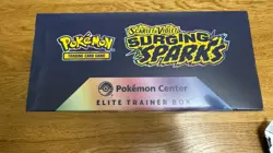 Pokemon TCG Surging Sparks Pokemon Center Elite Trainer Box ETB New & Sealed - Image 3