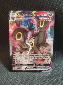 🔥👀 Pokemon TCG Umbreon VMAX Brilliant Stars TG23/TG30 Holo Secret Rare NM/MINT - Image 1