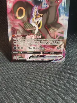 🔥👀 Pokemon TCG Umbreon VMAX Brilliant Stars TG23/TG30 Holo Secret Rare NM/MINT - Image 4