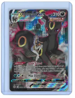 Pokemon TCG Brilliant Stars Trainer Gallery Umbreon VMAX TG23/TG30 Ultra Rare - Image 1
