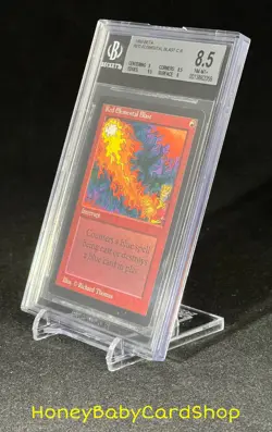 MTG Limited Edition Beta 1993 Red Elemental Blast BGS 8.5 NM/MT+ OldSchool 93/94 - Image 3