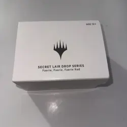 New Secret Lair Drop Series Faerie, Faerie, Faerie Rad Foil 2021 Sealed - Image 1