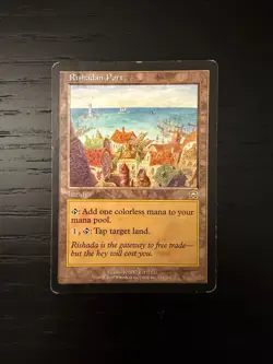 Magic the Gathering - Rishadan Port (Mercadian Masques, Rare) - Image 3