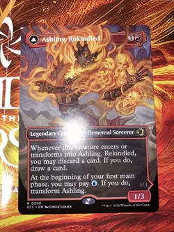 Ashling, Rekindled (Borderless) Lorwyn Eclipsed Regular - Image 1