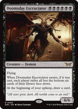 Duskmourn - Doomsday Excruciator - Brand New - Image 1