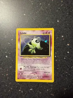 Celebi - 3/64 - Pokemon Neo Revelation Unlimited Holo Rare Card WOTC - Image 1
