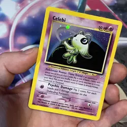 Celebi ⭐ 3/64 Holo Rare Neo Revelation 2001 Pokemon - Image 3