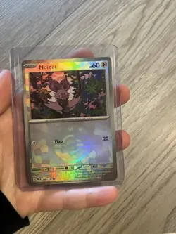 Pokemon Noibat TCG Master Ball Prismatic Evolutions Card 090/131 NM Condition - Image 1