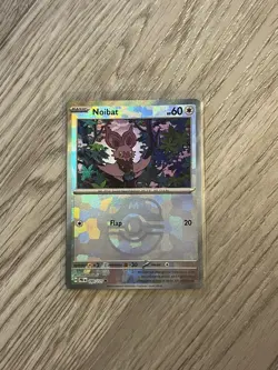 Pokemon Noibat TCG Master Ball Prismatic Evolutions Card 090/131 NM Condition - Image 2