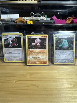 Yuka Mori Pokemon Card Lot (Slakoth, Tyrogue, Bronzong) - Image 1