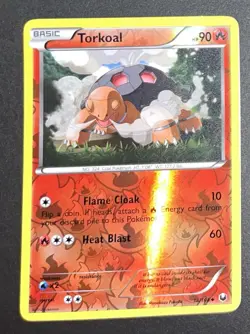 Torkoal Reverse Holo 18/108 - Dark Explorers Pokemon - Image 1