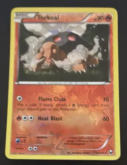 Torkoal Reverse Holo 18/108 - Dark Explorers Pokemon - Image 3