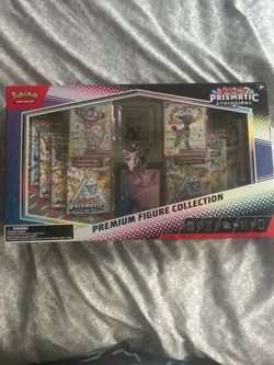 POKEMON TCG Prismatic Evolutions Premium Figure Collection ✅ In hand ✅ Sealed ✅ - Image 1