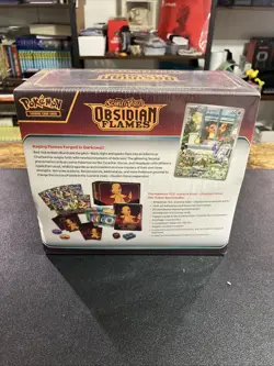 Pokemon Obsidian Flames Elite Trainer Box - New Factory Sealed ETB Slight Tear 820650853913 - Image 4