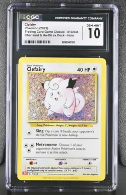 Clefairy *CGC 10* Holo *Classic Collection* #13 * Pokemon - Image 1