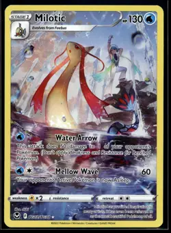2022 Pokemon Silver Tempest TG02 Milotic NM - Image 1