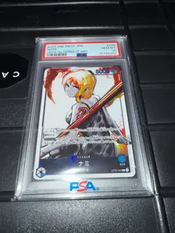 PSA 10 Nami (Alt Art) OP03-040 Pillars of Strength - ONE PIECE Japanese 2023 - Image 1