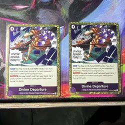 One Piece TCG - Divine Departure OP13-076 Rare (R) - Carrying on his Will - Image 2