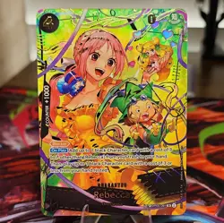 REBECCA - One Piece OP05-091 - SP Special Super Rare SR - Premium Booster Vol 2 - Image 1
