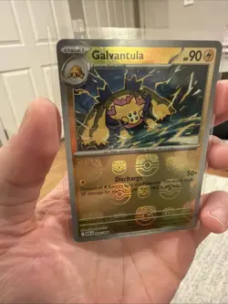 Galvantula 034/086 - Master Ball Pattern Holo - SV10.5 White Flare - Pokemon TCG - Image 1
