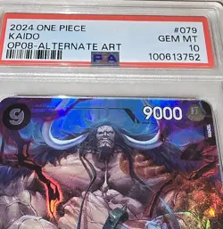 2024 One Piece TCG Two Legends KAIDO SR Alt Art PSA 10💎 English OP08-079 - Image 5