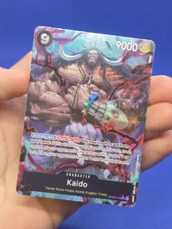 One Piece Two Legends Kaido OP08-079 Parallel Alternate Alt Art Super Rare SR NM - Image 2