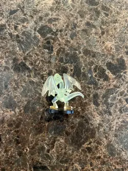 Yugioh Dungeon Dice Monsters DDM Blue Eyes White Dragon Figure Only clear JP - Image 2