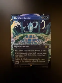 MTG Final Fantasy English The Water Crystal Borderless 0333 Foil - Image 1