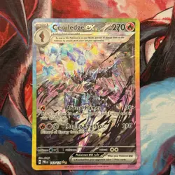 Ceruledge EX 147/131 SIR Prismatic Evolutions Holo Pokemon TCG Card Near Mint - Image 1