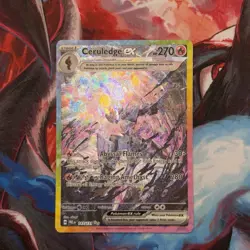 Ceruledge EX 147/131 SIR Prismatic Evolutions Holo Pokemon TCG Card Near Mint - Image 2