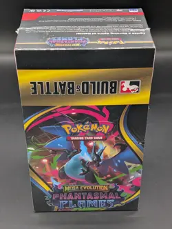 Pokemon TCG Phantasmal Flames - Build And Battle Display Sealed (10 Boxes) - Image 1
