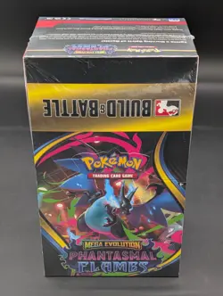 Pokemon TCG Phantasmal Flames - Build And Battle Display Sealed (10 Boxes) - Image 1
