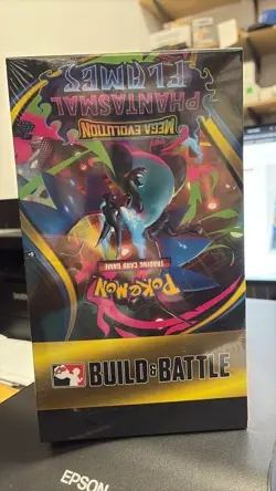 Pokemon TCG ME02 Phantasmal Flames BUILD AND BATTLE DISPLAY BOX 10 ct Sealed - Image 2