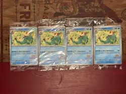 4X LOT Pokemon TCG Illustration Contest 2024 Sealed 3 Card Promo Pack - Image 1