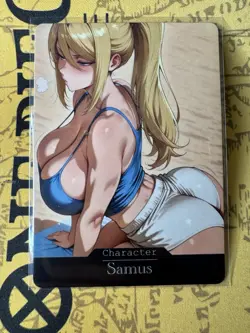 Samus Metroid ACG Goddess Story Waifu Anime Custom Card - Image 1