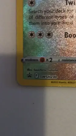 Pokemon TCG Radiant Eevee SWSH230 Sword & Shield Promo Holo Full Art Card - Image 2