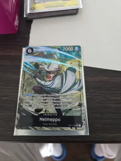 One Piece Card Game TCG Helmeppo OP11-092 Alt Art NM Condition - Image 2