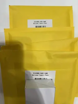 Digimon Card Game Welcome Tamers Pack St20-21 Lot Of 4 Kits New and Sealed Promo - Image 1